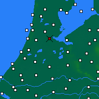 Nearby Forecast Locations - 阿姆斯特丹 - 图