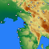 Nearby Forecast Locations - 的里雅斯特 - 图