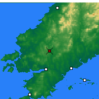 Nearby Forecast Locations - 瓦房店 - 图
