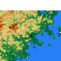 Nearby Forecast Locations - 莆田 - 图