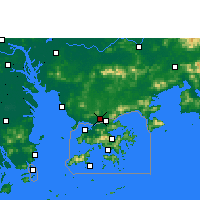 Nearby Forecast Locations - 深圳 - 图