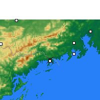 Nearby Forecast Locations - 东兴 - 图