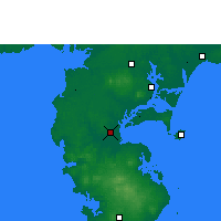 Nearby Forecast Locations - 雷州 - 图