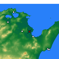 Nearby Forecast Locations - 突尼斯市 - 图
