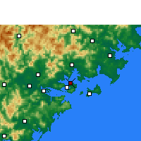 Nearby Forecast Locations - 厦门机场 - 图