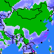 24小时降水量 中国