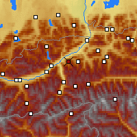Nearby Forecast Locations - 阿尔卑巴赫 - 图