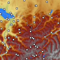Nearby Forecast Locations - Kleinwalsertal - 图