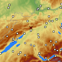 Nearby Forecast Locations - 格朗瓦勒 - 图