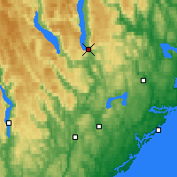 Nearby Forecast Locations - Tveitsund - 图