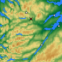 Nearby Forecast Locations - 蘇格蘭高地 - 图