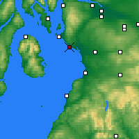 Nearby Forecast Locations - Ardrossan - 图