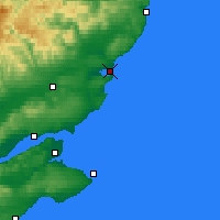 Nearby Forecast Locations - 蒙羅斯 - 图