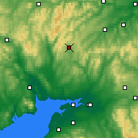 Nearby Forecast Locations - Eskdalemuir - 图