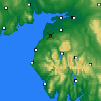 Nearby Forecast Locations - Aspatria - 图