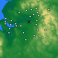 Nearby Forecast Locations - 奥尔特灵厄姆 - 图