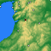 Nearby Forecast Locations - Machynlleth - 图