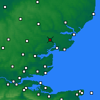 Nearby Forecast Locations - 科尔切斯特 - 图