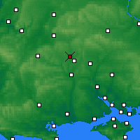 Nearby Forecast Locations - 巨石阵 - 图