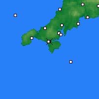 Nearby Forecast Locations - 法尔茅斯 - 图