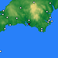 Nearby Forecast Locations - 达特穆尔 - 图