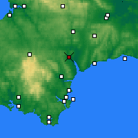 Nearby Forecast Locations - 埃克塞特 - 图