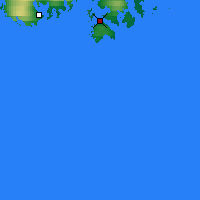 Nearby Forecast Locations - Kulusuk - 图