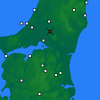 Nearby Forecast Locations - Tylstrup - 图