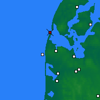 Nearby Forecast Locations - Thyborøn - 图