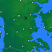 Nearby Forecast Locations - Vamdrup - 图
