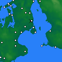 Nearby Forecast Locations - Jægersborg - 图
