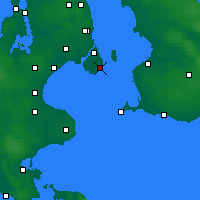 Nearby Forecast Locations - 德拉厄 - 图