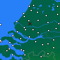Nearby Forecast Locations - 鹿特丹 - 图