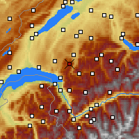 Nearby Forecast Locations - Moléson - 图