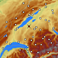 Nearby Forecast Locations - 帕耶讷 - 图
