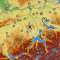 Nearby Forecast Locations - Mosen - 图