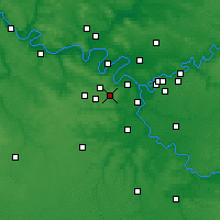 Nearby Forecast Locations - 韦利济-维拉库布莱 - 图