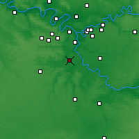 Nearby Forecast Locations - 奥尔日河畔布雷蒂尼 - 图