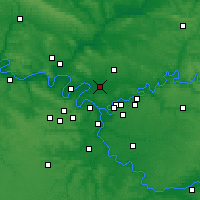 Nearby Forecast Locations - 勒布爾熱 - 图