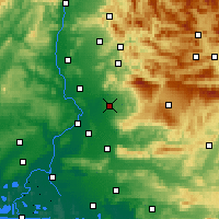 Nearby Forecast Locations - 卡庞特拉 - 图
