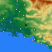 Nearby Forecast Locations - 普罗旺斯地 - 图