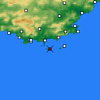 Nearby Forecast Locations - 波克羅勒島 - 图