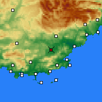 Nearby Forecast Locations - 勒吕克 - 图