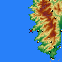 Nearby Forecast Locations - La Parata - 图