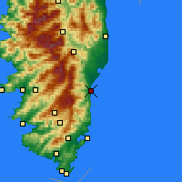 Nearby Forecast Locations - Solenzara - 图