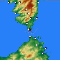 Nearby Forecast Locations - Capo Pertusato - 图