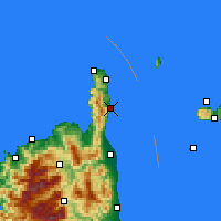 Nearby Forecast Locations - Cap Sagro - 图