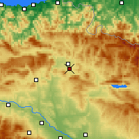 Nearby Forecast Locations - 潘普洛納 - 图