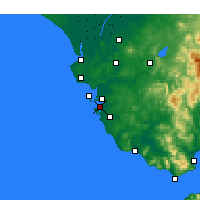 Nearby Forecast Locations - San Fernando - 图