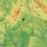 Nearby Forecast Locations - 巴特诺伊施塔特/萨勒河畔 - 图